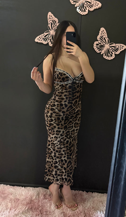 Cheetah Maxi Dress